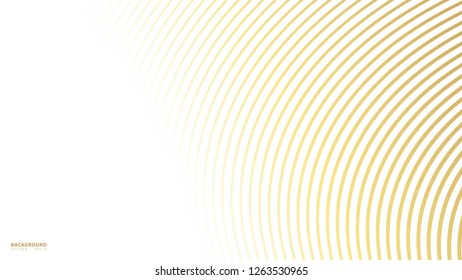Striped gold texture, Abstract warped Diagonal Striped Background, waved lines texture. Brand new style for your business design, vector template for your ideas