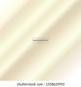 Striped gold texture, Abstract warped Diagonal Striped Background, waved lines texture. Brand new style for your business design, vector template for your ideas