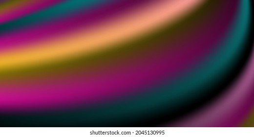 Gradiente rayado. Gradiente inusual multicolor y brillante de rayas. Diseño de fondo, portada. Vector