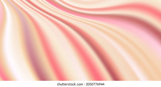 Striped gradient. Multicolored, bright unusual gradient from stripes. Background design, cover. Vector