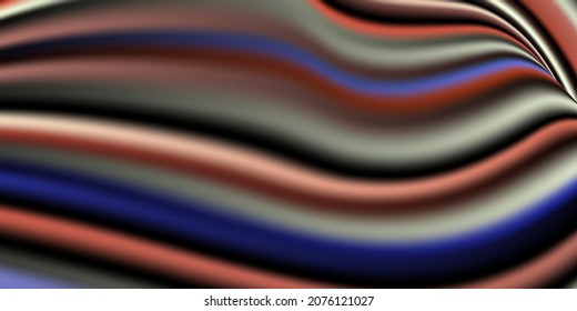 Striped gradient. Multicolored, bright unusual gradient from stripes. Background design, cover. Vector