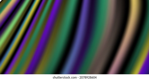 Gradiente rayado. Gradiente inusual multicolor y brillante de rayas. Diseño de fondo, portada. Vector