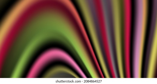 Striped gradient. Multicolored, bright unusual gradient from stripes. Background design, cover. Vector