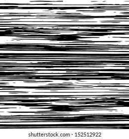 Striped grunge black and white texture. Vector ink grunge brush. Illustration background. 