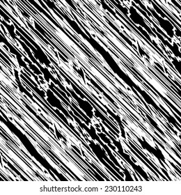 Striped grunge black and white texture. Vector ink grunge brush. Illustration background. 