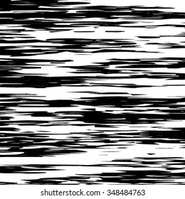 Striped grunge black and white texture. Ink grunge brush.Vector illustration background. 