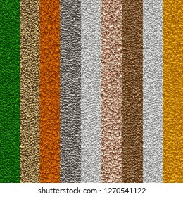 Striped grunge colorful vector repeat background pattern, Vector texrured multicolor repeat grungy backdrop. 3d ornamental design with surface stripes, shapes, lines, Endless repetitive texture.