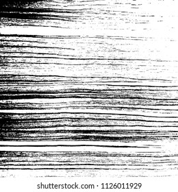 Striped Grunge Overlay Vector Line Texture For Your Design. Brushed paint cover. Empty distressed fiber messy background. EPS10 vector.