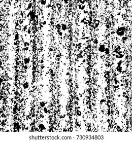 Striped Grunge Overlay Vector Texture For Your Design. Empty distressed wooden fiber background. EPS10 vector.