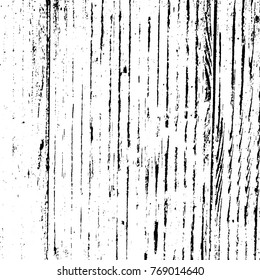 Striped Grunge Overlay Vector Texture For Your Design. Empty distressed wooden fiber background. EPS10 vector.