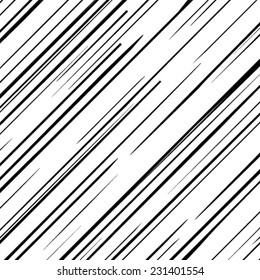 Striped grunge retro black and white texture. Vector ink grunge brush. Illustration background. 