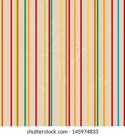 Striped grunge vector background