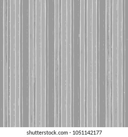 Striped grunge vector overlay. Black and white rough texture. Monochrome scratched pattern. Stylized wood texture.