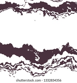 Striped grunge vector overlay. Black and white rough texture. Monochrome scratched background. Stylized marble texture.