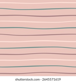 Striped Halloween seamless pattern. Striped background, hand drawn vector pattern in flat style