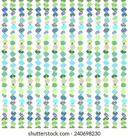 Striped hand drawing vector seamless pattern with ethnic and tribal motifs, zigzag lines, in multiple bright colors for summer fall fashion