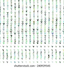 Striped hand drawing vector seamless pattern with ethnic and tribal motifs in multiple bright colors for summer fall fashion