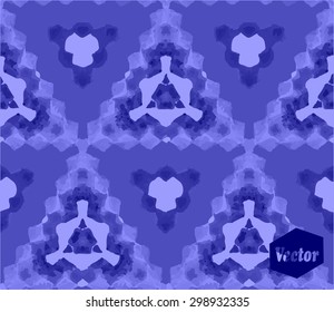 Striped hand painted vector seamless pattern with ethnic and tribal motifs, zigzag lines, brushstrokes and splatters of paint in multiple bright colors. Vector illustration