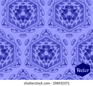 Striped hand painted vector seamless pattern with ethnic and tribal motifs, zigzag lines, brushstrokes and splatters of paint in multiple bright colors. Vector illustration