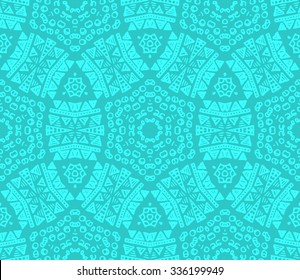 Striped hand painted vector seamless pattern with ethnic and tribal motifs, zigzag lines, brushstrokes and splatters of paint in multiple bright colors. Vector illustration