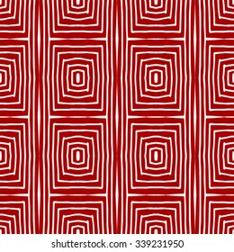 Striped hand painted vector seamless pattern with ethnic and tribal motifs, zigzag lines, brushstrokes and splatters of paint in multiple bright colors. Porcelain tile. Vector illustration.