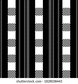 Striped hounds tooth print. Checkered pattern for autumn men and women clothes. Template for scarves, coats, suits, shirts and home decorations.