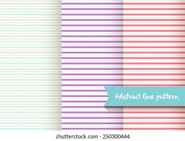 Striped line pattern background vector