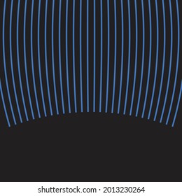 Striped lines with led blue color. You can use it as decorating your futuristic room. 