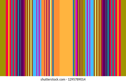 Striped Multicolor Background, Colorful Mexican Sarape
