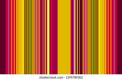 Striped Multicolor Background, Mexican Sarape