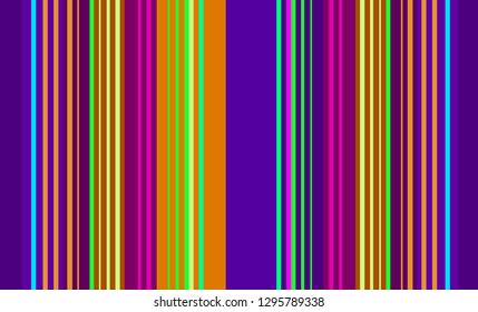 Striped Multicolor Background, Mexican Sarape