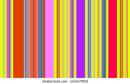 Striped Multicolor Background, Vertical Lines Pattern