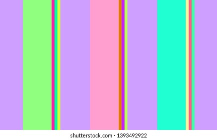 Striped Multicolor Background, Vertical Stripes Pattern