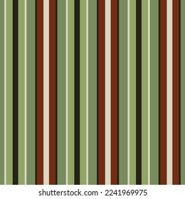 Striped multicolored seamless pattern. Vector background of wallpaper, tablecloth, textile ornament