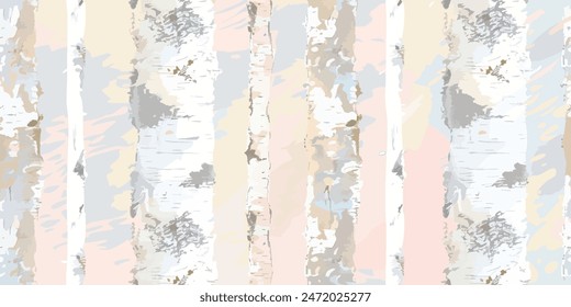 Striped old wood watercolor pattern.  seamless pattern with colored different lines,Pastel watercolor illustration multicolor for surface print ikat gradient tileable wallpaper.