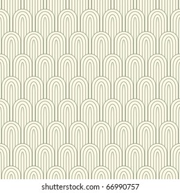 striped pattern in art nuvo style