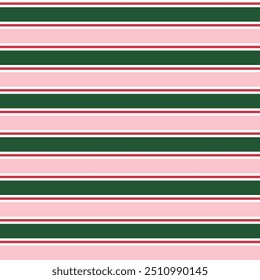 Striped pattern background with Christmas concept. Pattern for interior, clothing, fabric, wrapping paper, wallpaper.