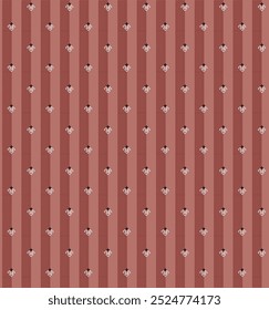 Gestreifter Hintergrund. Streifen nahtlose Textur Stoff. Geometrische Linien Design Textil, Textil. Vektorillustrator gestreift.