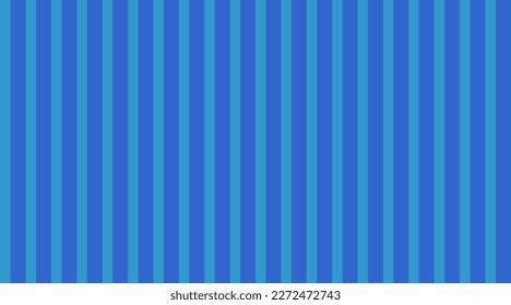 Striped pattern. Blue texture Seamless Vector stripe pattern. Vertical parallel stripes. For Wallpaper wrapping fabric. Textile swatch Abstract geometric background. Shades of Blue. Simple design Line