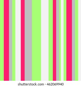 Striped pattern with bright colors. Pink and green stripes.