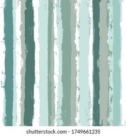 Striped pattern, delicate blue navy stripe seamless background. Hand drawn pastel brush strokes. Vector grunge stripes, multiply paintbrush line backdrop