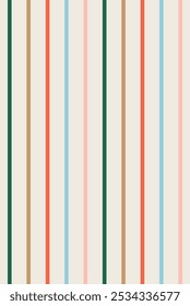 Striped pattern design. Vector illustration.