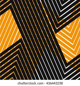Striped pattern diagonal seamless vector background.