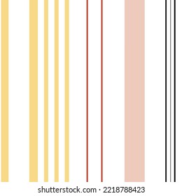 striped pattern fabric Its characteristics is a symmetric combination of a wide stripe in one color, surrounded by two or more narrower stripes in a second color. stripes are often used for shirts.
