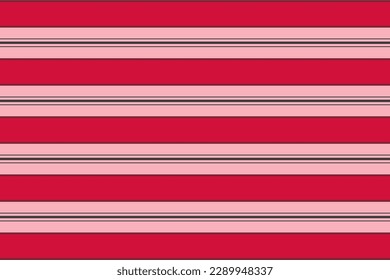 Striped pattern fabric design. Abstract textured background for textile, wallpaper, carpet, clothing. Traditional vector illustration