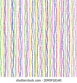 Striped pattern faint due to distortion,