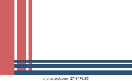 Striped pattern featuring red white blue colors