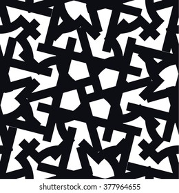 Striped pattern mesh, seamless vector background.