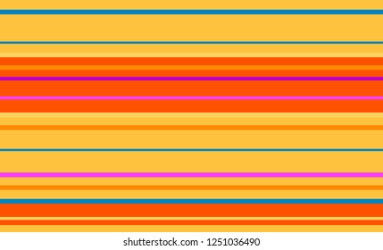 Striped Pattern, Multicolor Background, Colorful Mexican Traditional Sarape