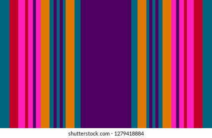Striped Pattern, Multicolor Background, Colorful Mexican Traditional Sarape 